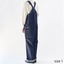 DENIM OVERALLS  (A12007-98)