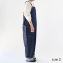 DENIM OVERALLS  (A12007-98)