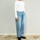 BIG DENIM 5POCKET PANTS USED BLUE (A12301-94）