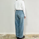 BIG DENIM 5POCKET PANTS USED BLUE (A12301-94）