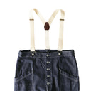 DENIM SUSPENDER GARDEN PANTS  (A12401)