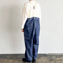 DENIM SUSPENDER GARDEN PANTS  (A12401)