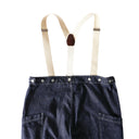 DENIM SUSPENDER GARDEN PANTS  (A12401)