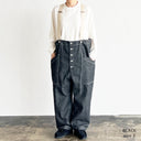 DENIM SUSPENDER GARDEN PANTS  (A12401)