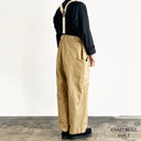 SUSPENDER GARDEN PANTS CHINO CLOTH  (A12402)