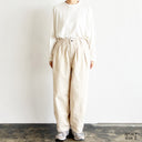 NARROW CIRCUS PANTS  CHINO CLOTH  (A12417)
