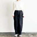 NARROW CIRCUS PANTS  CHINO CLOTH  (A12417)