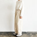 NARROW CIRCUS PANTS  CHINO CLOTH  (A12417)
