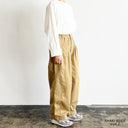NARROW CIRCUS PANTS  CHINO CLOTH  (A12417)