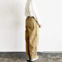 NARROW CIRCUS PANTS  CHINO CLOTH  (A12417)