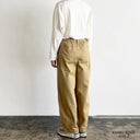 NARROW CIRCUS PANTS  CHINO CLOTH  (A12417)