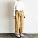 NARROW CIRCUS PANTS  CHINO CLOTH  (A12417)