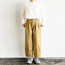 NARROW CIRCUS PANTS  CHINO CLOTH  (A12417)